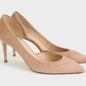 J.Crew Lucie Suede Pumps- new